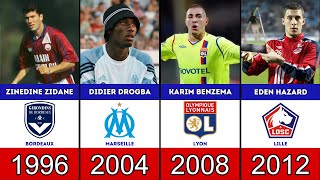 The Best Players in The French League Ligue 1 from year to year [upl. by Adallard768]