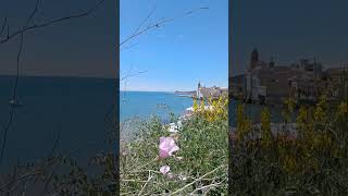 SITGES BEACH BARCELONA CATALONIA SPAIN [upl. by Nnaerb]