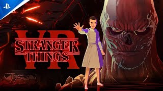 Stranger Things VR  Launch Trailer  PS VR2 Games [upl. by Elbon676]