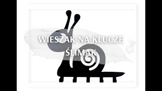 Wieszak na klucze Ślimak [upl. by Nosnarb]