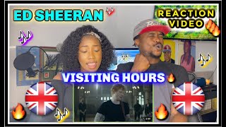 Ed Sheeran  Visiting Hours Official Performance Video  REACTION VIDEO TaskTv [upl. by Kalila]