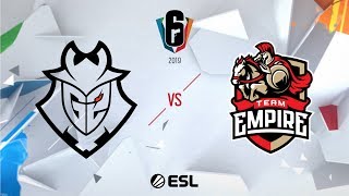 Six Invitational 2019 – Grand Finals  Day Six  G2 Esports vs Team Empire [upl. by Ecaj]