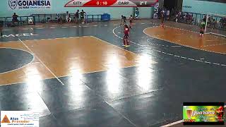 COPA GOIANÉSIA DE FUTSAL FEMININO 2024  REAL CITY VS CARP [upl. by Schreib]