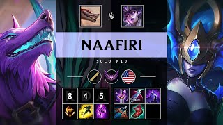 Naafiri Mid vs Syndra  NA Master Patch 1419 [upl. by Enelime512]