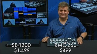 NAB 2016 Debut Datavideo RMC260 Control Panel for SE1200MU Video Switcher [upl. by Karrie]