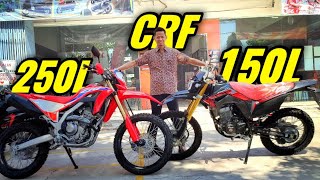 CRF 250 L vs CRF 150 L🔥 Ternyata Ada Part Yang Sama‼️ [upl. by Darton291]