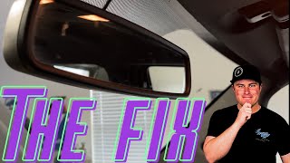 Ford Rear View Mirror Removal and Repair [upl. by Fabi]