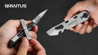 EDC Pry Bar Multitool with BiDirectional Ratchet Screwdriver amp Everlasting Pen Wrenches Crowbar [upl. by Sigfried]