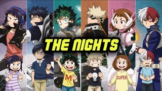 My Hero Academia The Nights AMV [upl. by Nylekcaj]