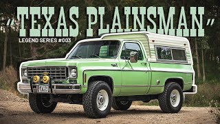 The Texas Plainsman  Roadster Shop Legend Series build 003  1974 Chevy C10  Details and Drive [upl. by Nedearb542]