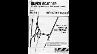 Super Scanner 11m CB Antenna TEST [upl. by Kask]