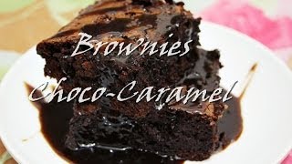 ☆ Cuisine 1 Brownies Choco Caramel ☆ [upl. by Fougere]