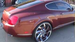 Trendsetters Dallas One of a kind Bentleys on 24in Forgiato Azionis [upl. by Acsicnarf]