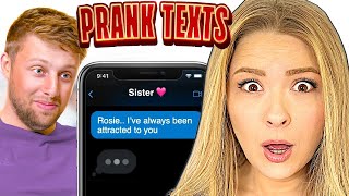 Couple Reacts To SIDEMEN PRANK TEXT ROULETTE [upl. by Eural118]