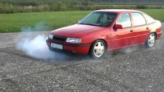 OPEL VECTRA A GT BURNOUT [upl. by Gaughan]