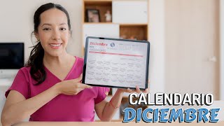 Calendario Diciembre Mariana Quevedo  Fisioterapia Querétaro  Repetición [upl. by Attiuqal847]