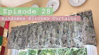 How to sew a curtain valance  Easy Curtains  Sewing Curtains [upl. by Reba]