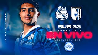 🔵 Club Puebla vs Querétaro SUB 23EN VIVO Jornada 8Clausura 2024 🎽 [upl. by Nalyac]