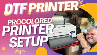 Setting Up My ProColored L1800 DTF Printer [upl. by Oileve]