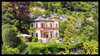 A Splendid 19th Century Villa Lombardy Como Italy [upl. by Zima285]