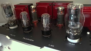 introducing 2A3  EL34 switchable dual mono integrated tube amplifier A623  FLUXION custom design [upl. by Mulry]