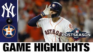 Carlos Correas walkoff home run powers Astros to ALCS Game 2 win  AstrosYankees MLB Highlights [upl. by English]