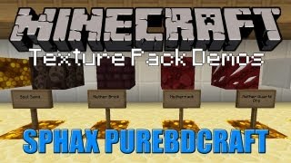 SPHAX PUREBDCRAFT  Minecraft Texture Pack 151 [upl. by Leodora]