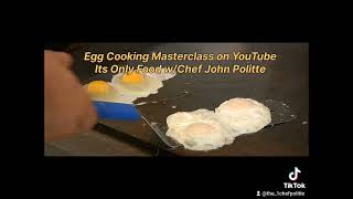 Egg Cooking Masterclass Pt 1eggs eggcooking breakfast omelette overeasyeggs omeletking [upl. by Neik]