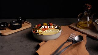 Polenta con verduras asadas [upl. by Annocahs]