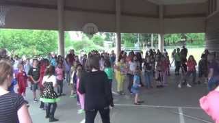 Kitsap Lake Elementary Cha Cha Slide [upl. by Tabib]