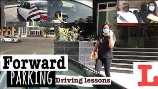 Forward Parking Driving lessons [upl. by Paola]