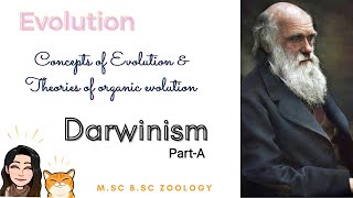 DarwinismTheory of Natural Selection Theories of evolution MSc BSc zoology PartA CSIRNET [upl. by Edythe160]