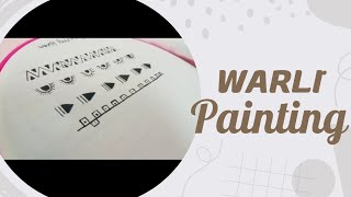 fabric painting for beginnerswarli painting [upl. by Camilia]