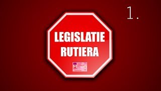 LEGISLATIE RUTIERA 1 Valabil si in 2024⛔️ [upl. by Tengler]