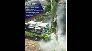 Experience the PRL PDTHR 300 water well drilling rig in action automobile watersource [upl. by Dionysus]