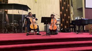 Teacher Performance Barriere Cello Sonata for 2 cellos in G Major [upl. by Monroy]