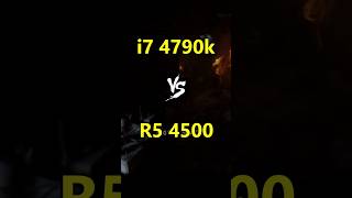 i7 4790k vs Ryzen 5 4500 Test in Games [upl. by Rhianna424]