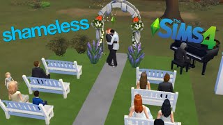 The Sims 4 Gallavich Wedding  Sims 4 Part 8 [upl. by Rramo]