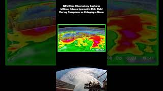 GPM Core Observatory Captures Milton’s Intense Symmetric Rain Field During Overpasses as Cat 4 Storm [upl. by Pool]