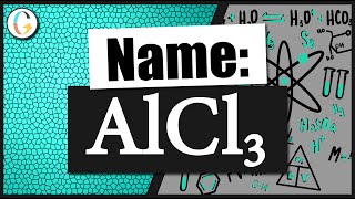 How to name AlCl3 [upl. by Kaenel]