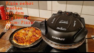 Pizza mit dem G 3 Ferrari Heim PizzaOfen [upl. by Tiduj]