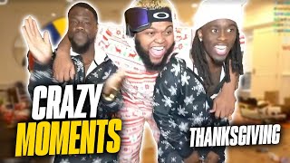 Crazy Moments from Druski Kevin Hart amp Kai Cenat Thanksgiving Stream [upl. by Ailuj]