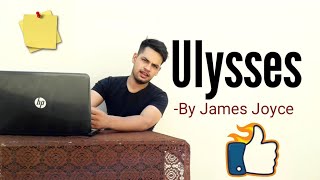 Ulysses  Novel by James Joyce in Hindi summary Explanation JamesJoyce Ulysses [upl. by Lukasz]