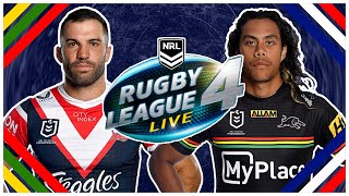 CAN THE SYDNEY ROOSTERS BEAT THE NATHAN CLEARY LESS PENRITH PANTHERS ON RLL4 NRL ROUND 4 2024 [upl. by Ellerud67]