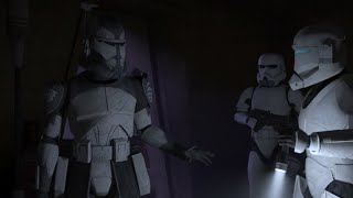 Commander Wolffe Appearance in the Bad Batch  Season 3 Episode 6 [upl. by Hadias]