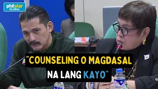 Senator Robin Padilla nilinaw kay Attorney Lorna Kapunan ang konsepto ng marital rape [upl. by Tiana777]