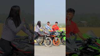 Meri Teeno Bike Ride Pe Jana Chata Hai ❤️  Ktm  Zx10r  Panna Rider  shorts ktm [upl. by Lucilla925]