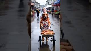 No one wants the leftovers from the MidAutumn Festival that Golden Retriever sells I walked a fe [upl. by Greenwood]