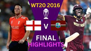 ENG v WI T20 World Cup 2016 Final Full Highlights [upl. by Livvie]