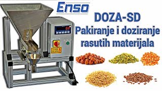 DOZASD Stroj za poluautomatsko pakiranje i doziranje rasutih materijala [upl. by Erdeid]